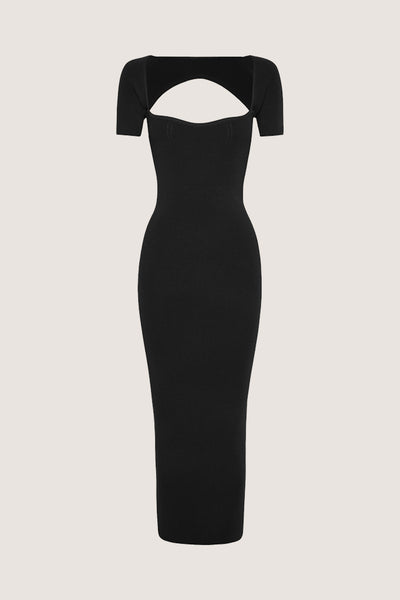 Aria Knit Dress | Final Sale - Black