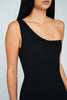 Grace Dress One Shoulder | Final Sale - Black