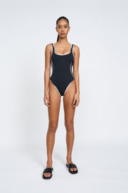 Avira One Piece | Final Sale - Black White