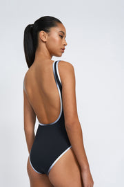 Avira One Piece | Final Sale - Black White