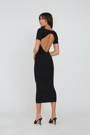 Aria Knit Dress | Final Sale - Black