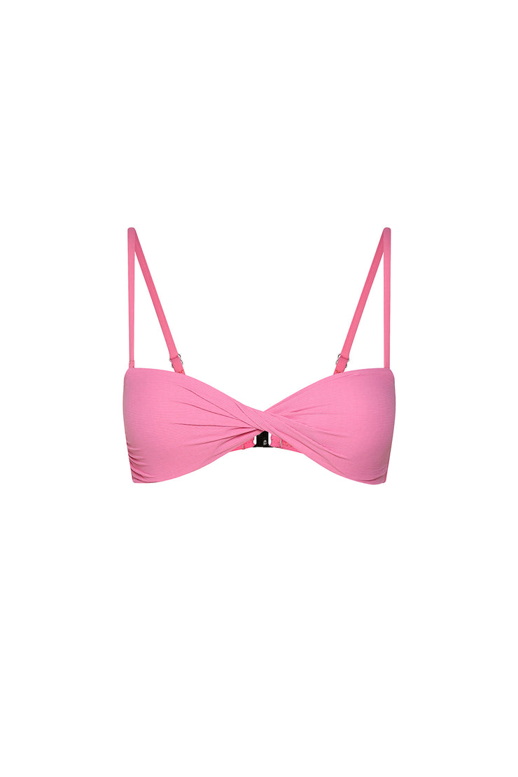 Bandeau Twist Top | Final Sale - Pink