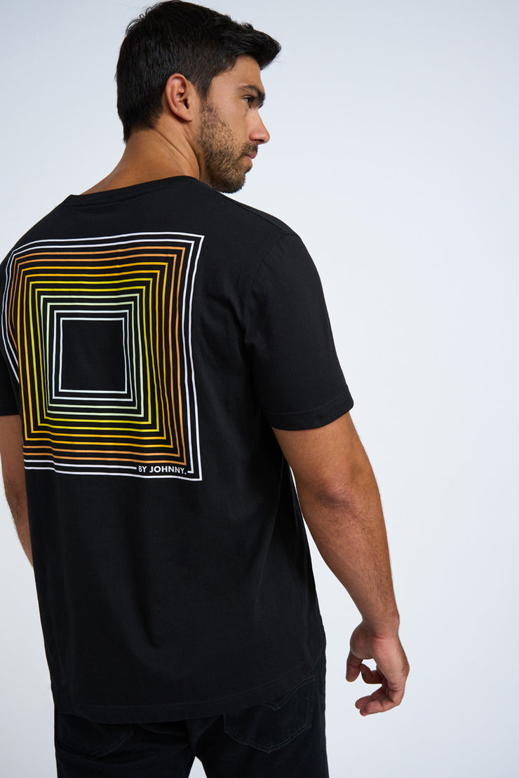 Brightside Tee | Final Sale - Rainbow Black