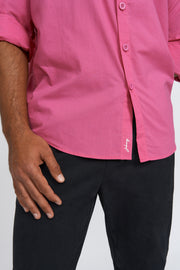 Mason Cotton Shirt | Final Sale - Deep Pink
