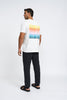 Rainbow Check Tee | Final Sale - Ivory