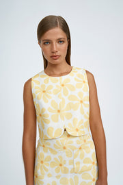 Callie Sun Crop | Final Sale - Sun Floral