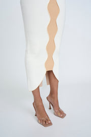 Caprera Knit Midi Dress | Final Sale  - Ivory Bone