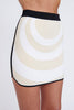 Cassia Sol Knit Skirt | Final Sale - Sand Ivory Black