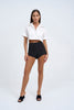 Charlie Mini Short  | Final Sale - Black
