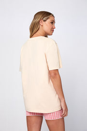 Check Knit Mini Short | Final Sale - Pink White