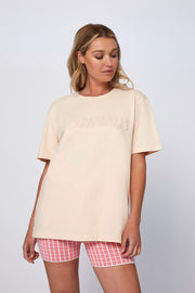Check Knit Mini Short | Final Sale - Pink White