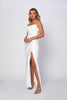 Chelsey Slice Gown | Final Sale - Ivory