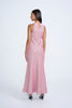 Cherry Tweed Dress | Final Sale- Pink