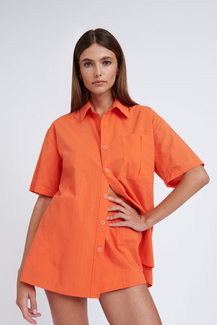 Christo Shirt | Final Sale - Deep Orange