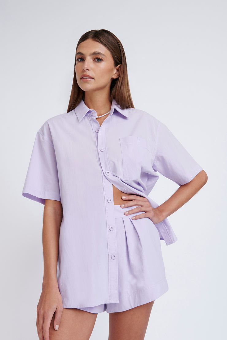 Christo Shirt | Final Sale - Lilac
