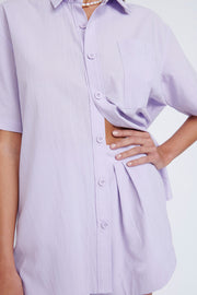Christo Shirt | Final Sale - Lilac