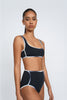 Ciana Swim Top | Final Sale - Black White