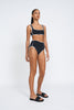 Ciana Swim Top | Final Sale - Black White
