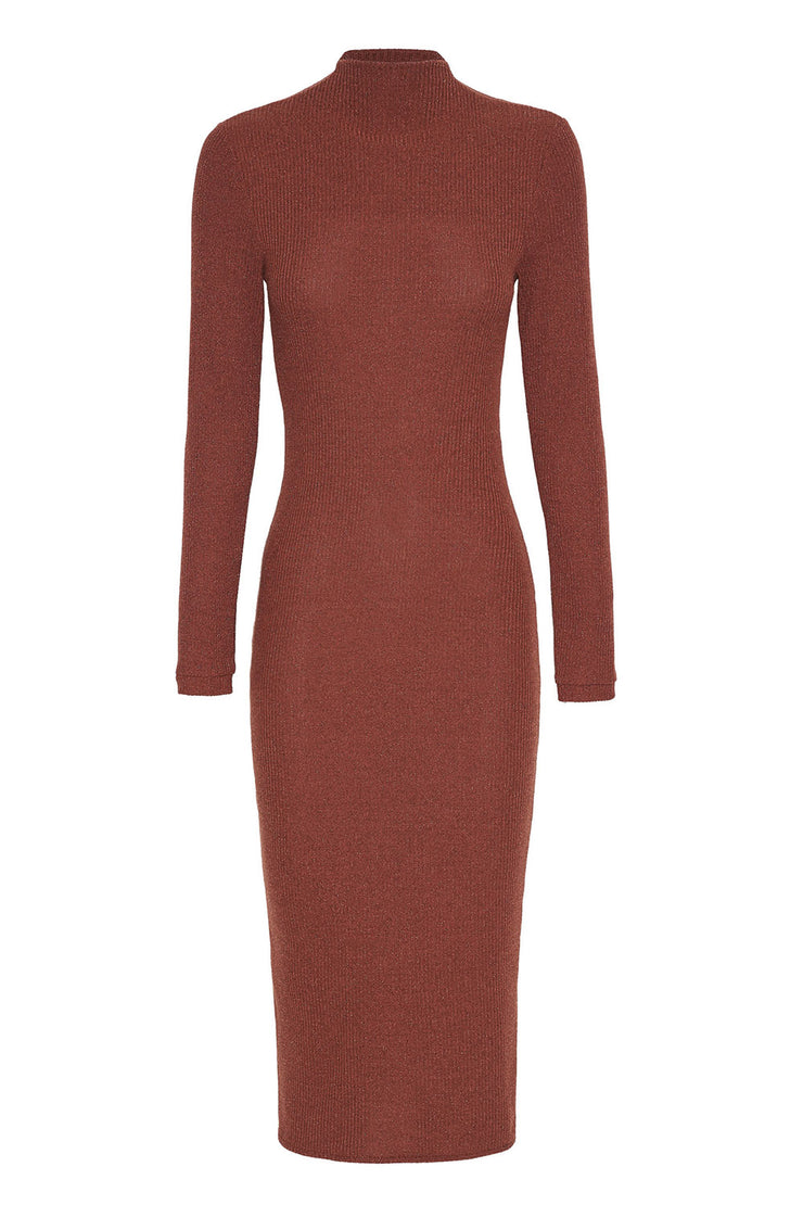 Circle Back Lurex Midi Dress | Final Sale