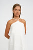 Clara Cross Mini Dress | Final Sale - Ivory