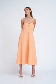 Clementine Maxi Dress | Final Sale - Orange