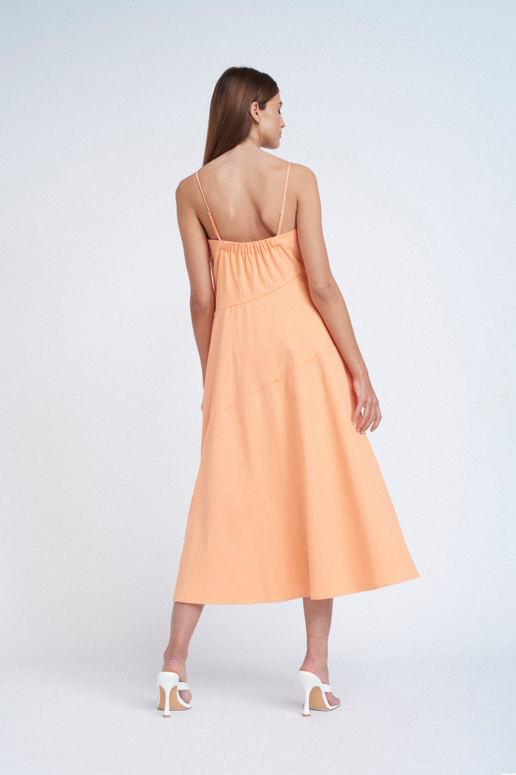 Clementine Maxi Dress | Final Sale - Orange