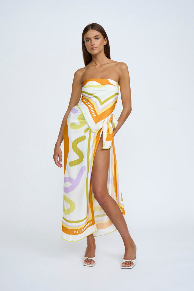 Colour Me In Love Scarf - Multi