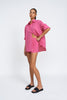 Cora Knit Mini Short | Final Sale - Deep Pink