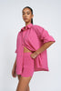 Cora Knit Mini Short | Final Sale - Deep Pink