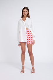 Cora Knit Mini Short | Final Sale - Pink Multi