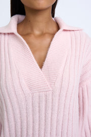 Cosmic Knit Sweater | Final Sale - Soft Pink
