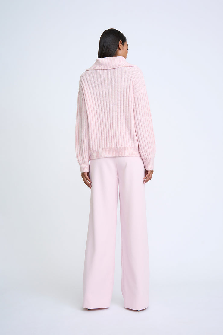 Cosmic Knit Sweater | Final Sale - Soft Pink