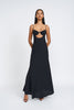 Diandra Wire Full Length Dress | Final Sale - Black