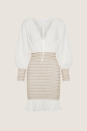 Drop Frill Smock Mini Dress | Final Sale