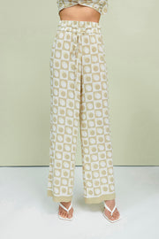 Duality Spot Pant - Pistachio Spot