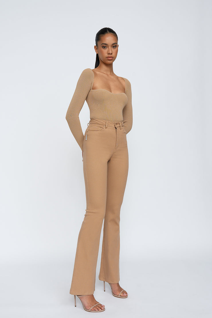 Eliza Knit Top | Final Sale - Bone