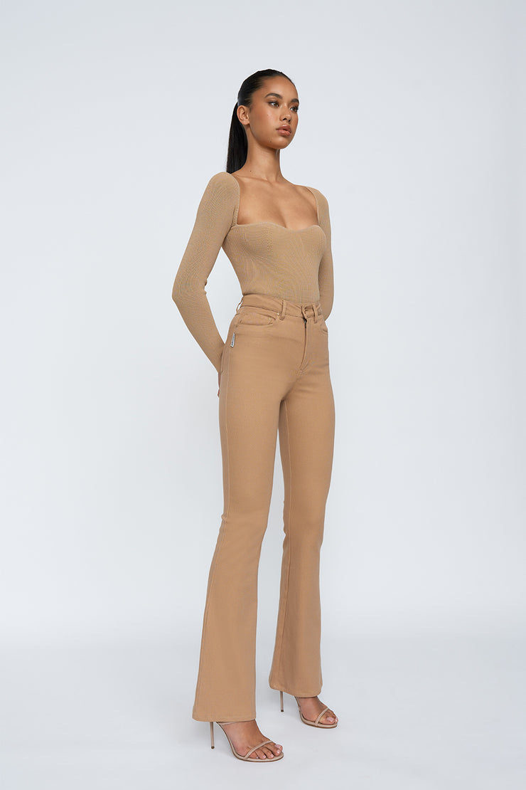 Eliza Knit Top | Final Sale - Bone