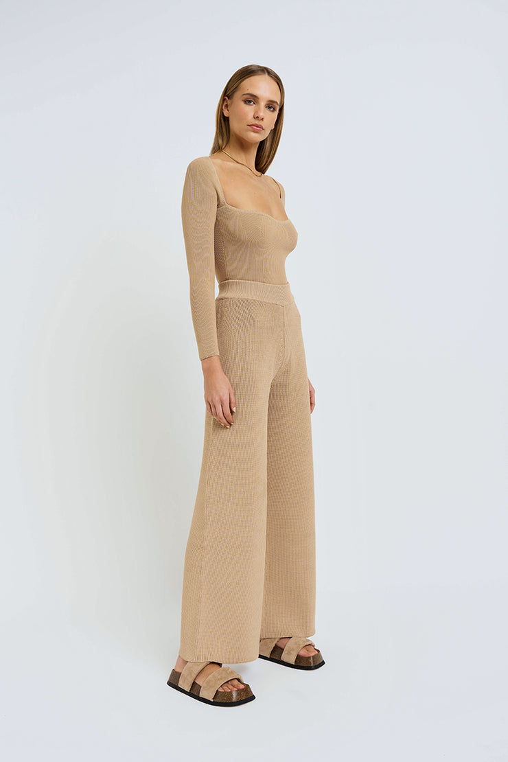 Eliza Knit Top | Final Sale - Bone