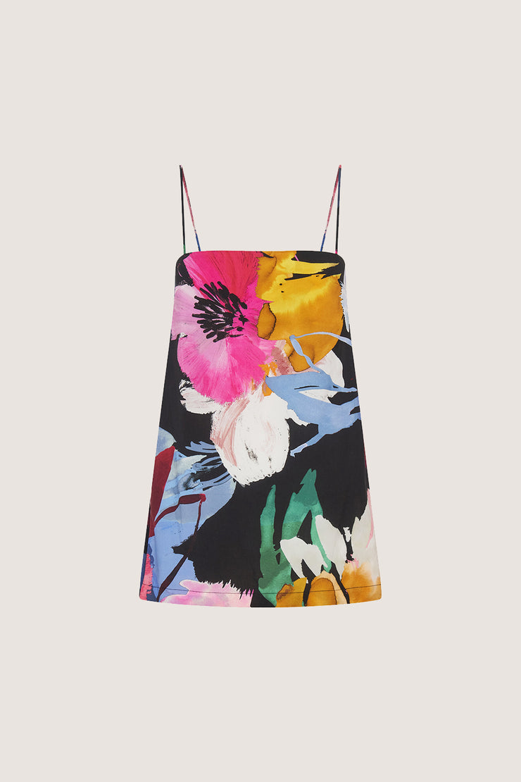 Floral Side Slice Cami | Final Sale - Floral