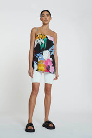 Floral Side Slice Cami | Final Sale - Floral
