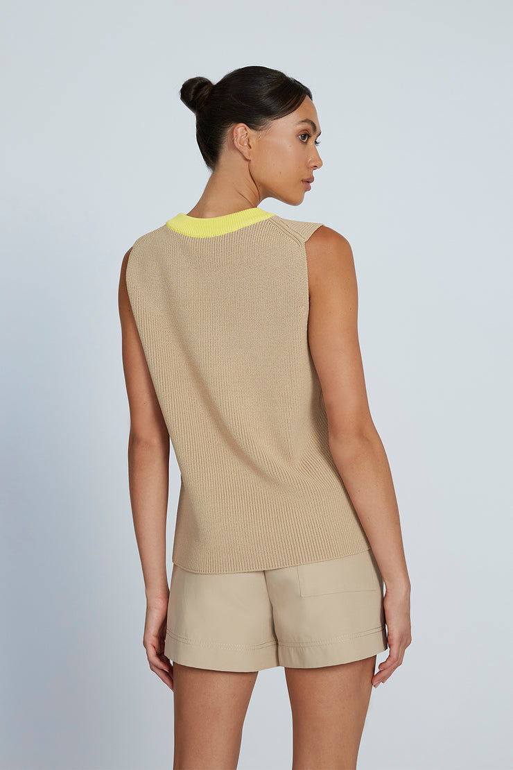 Flynn Sleeveless Knit Top | Final Sale