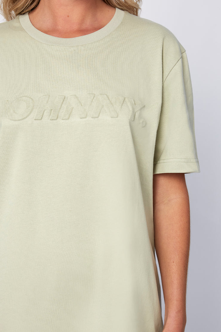 3D Johnny Tee | Final Sale - Pistachio