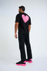 Tyler Heart Tee | Final Sale - Black