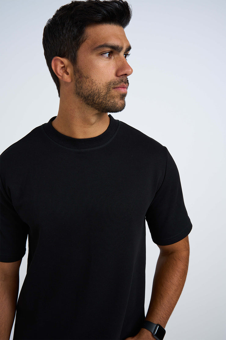 Tyler Heart Tee | Final Sale - Black