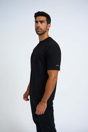 Tyler Heart Tee | Final Sale - Black