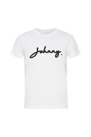 J. Junior Tee | Final Sale - White Black