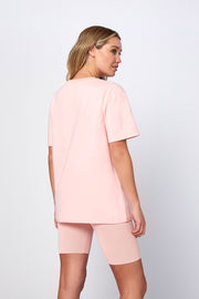 Johnny Rush Tee | Final Sale - Pink White