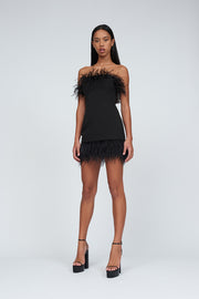 Johnny Feather Mini | Final Sale - Black