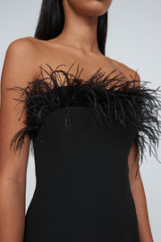 Johnny Feather Mini | Final Sale - Black