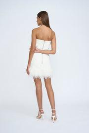 Johnny Feather Mini | Final Sale - White